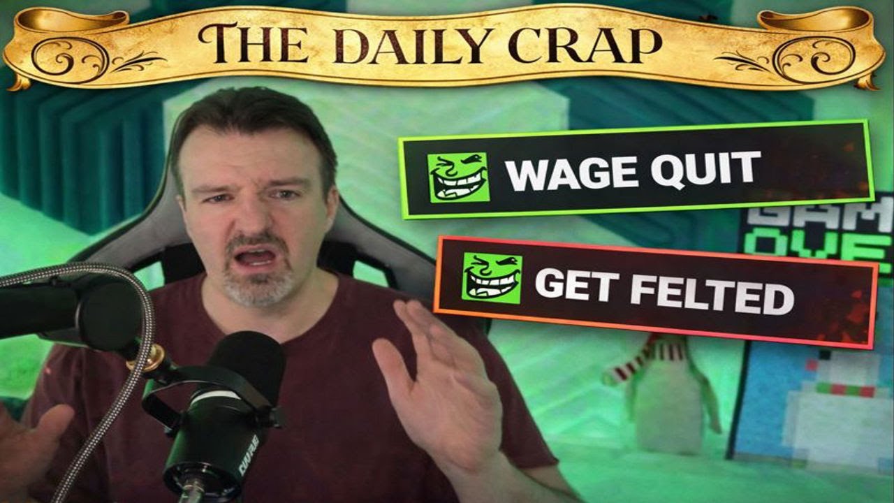The Daily Crap : DSPs Grail Gets Tainted As He WageQuits Black Ops After KICK Trolls Felt His Chat
