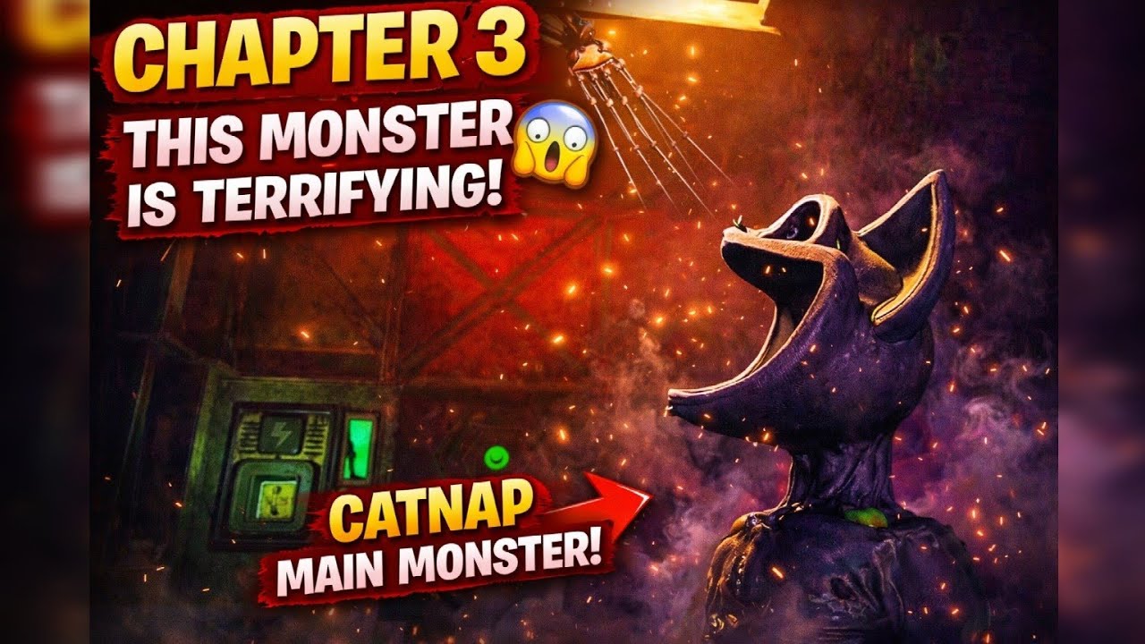 I SURVIVED CATNAP! 🌙 Poppy Playtime Chapter 3 (Full Gameplay)