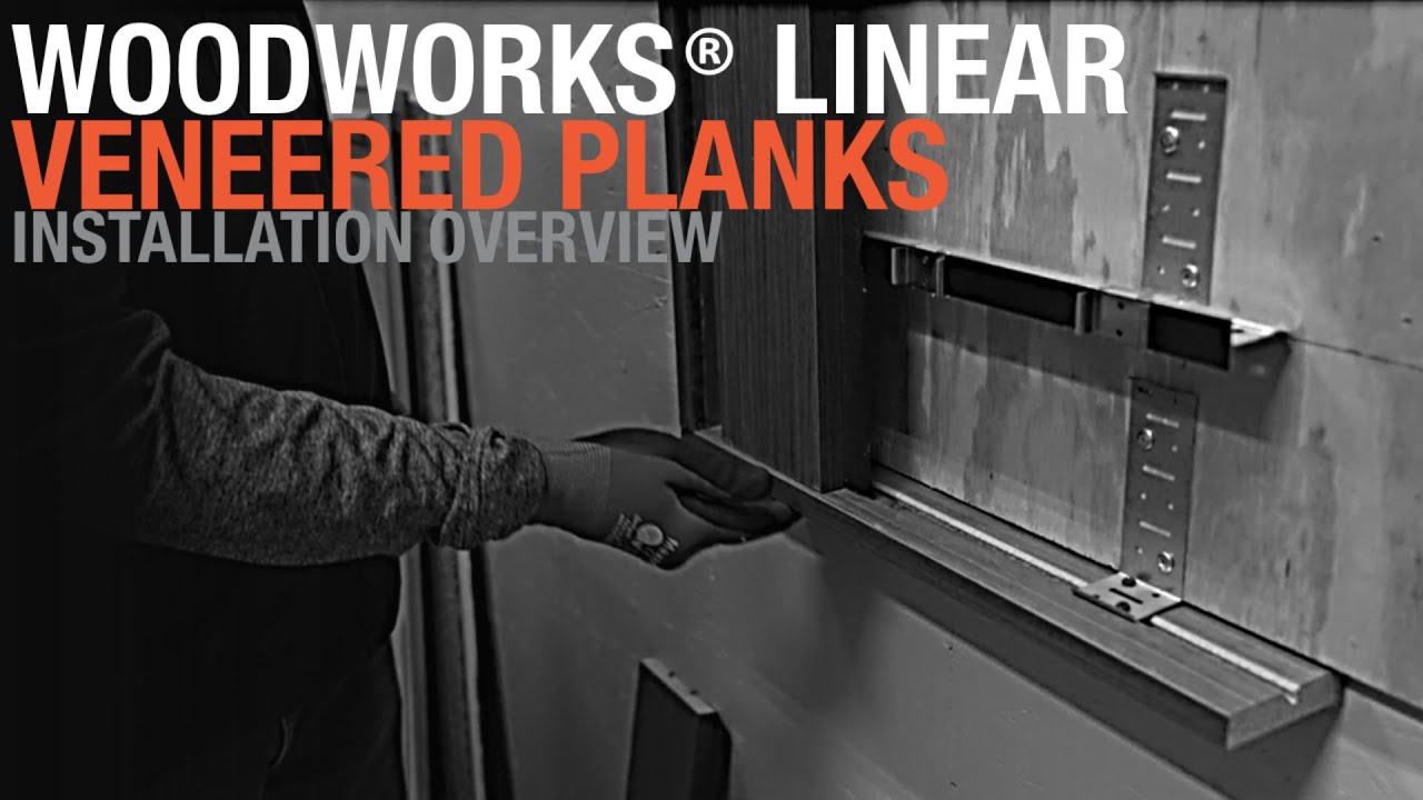 Wood plank ceiling installations | WOODWORKS Linear Veneered Planks Installation|ARMSTRONG Ceilings