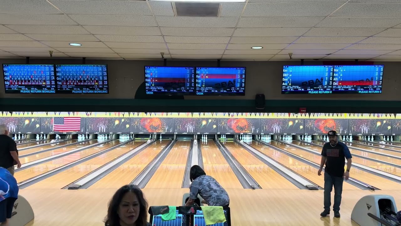 Bowling League Friday Nights 2nd game 2/27/26 won