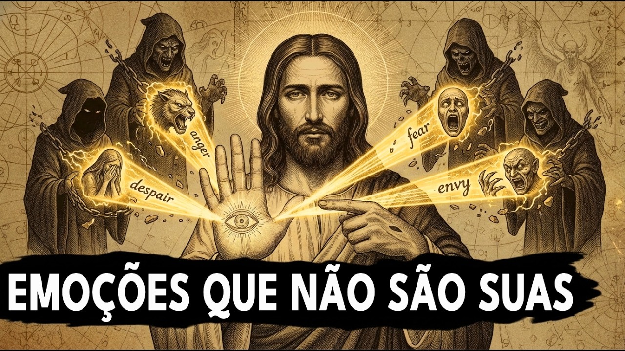 Jesus Revelou as 4 emoções criadas pelos Arcontes— os humanos nunca foram destinados a senti-las
