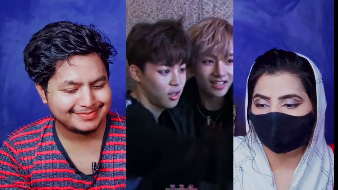 Pakistani reacts to BTS VMIN TIKTOK EDITS 🔥❤️ | KIM TAEHYUNG | JIMIN | DAB REACTION