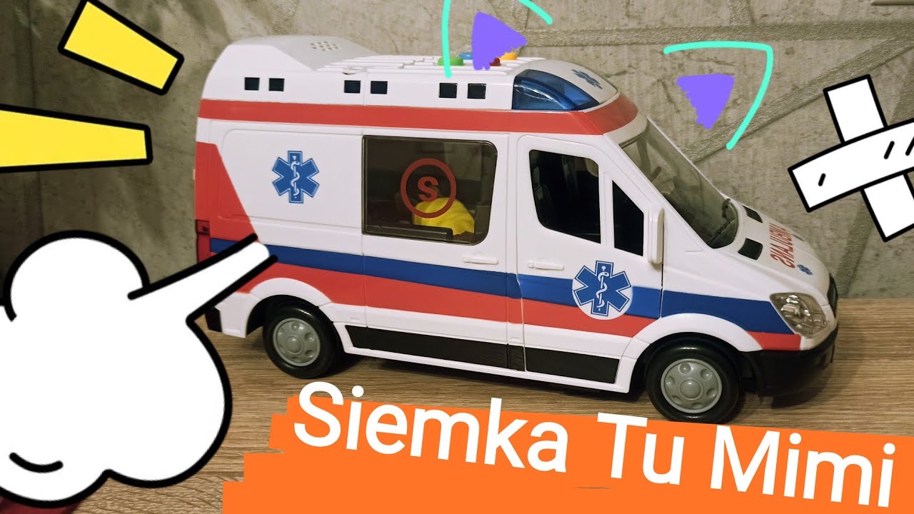 Karetka Pogotowia - bajki dla dzieci. Karetka zabawka