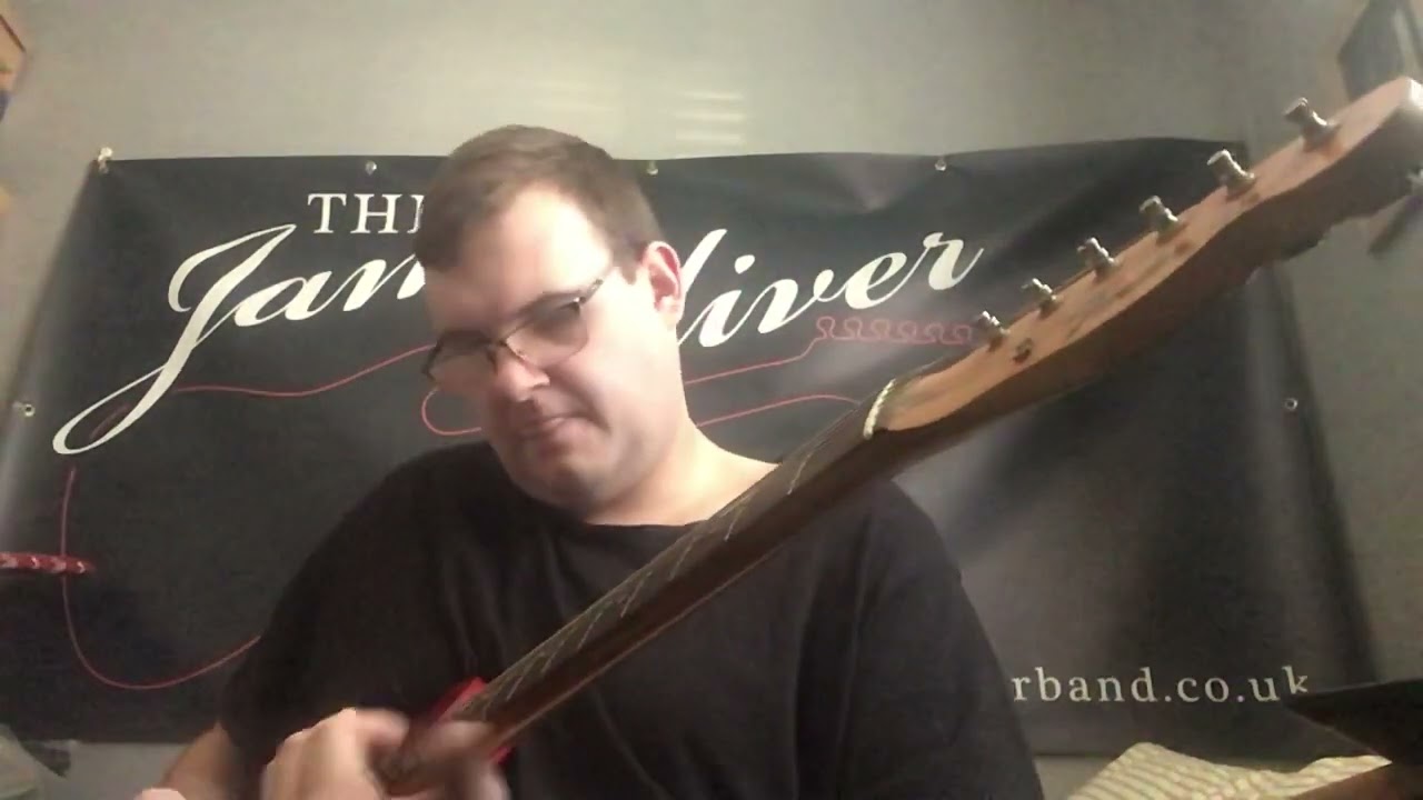 James Oliver open G shaky harmonica g major telecaster guitar slide