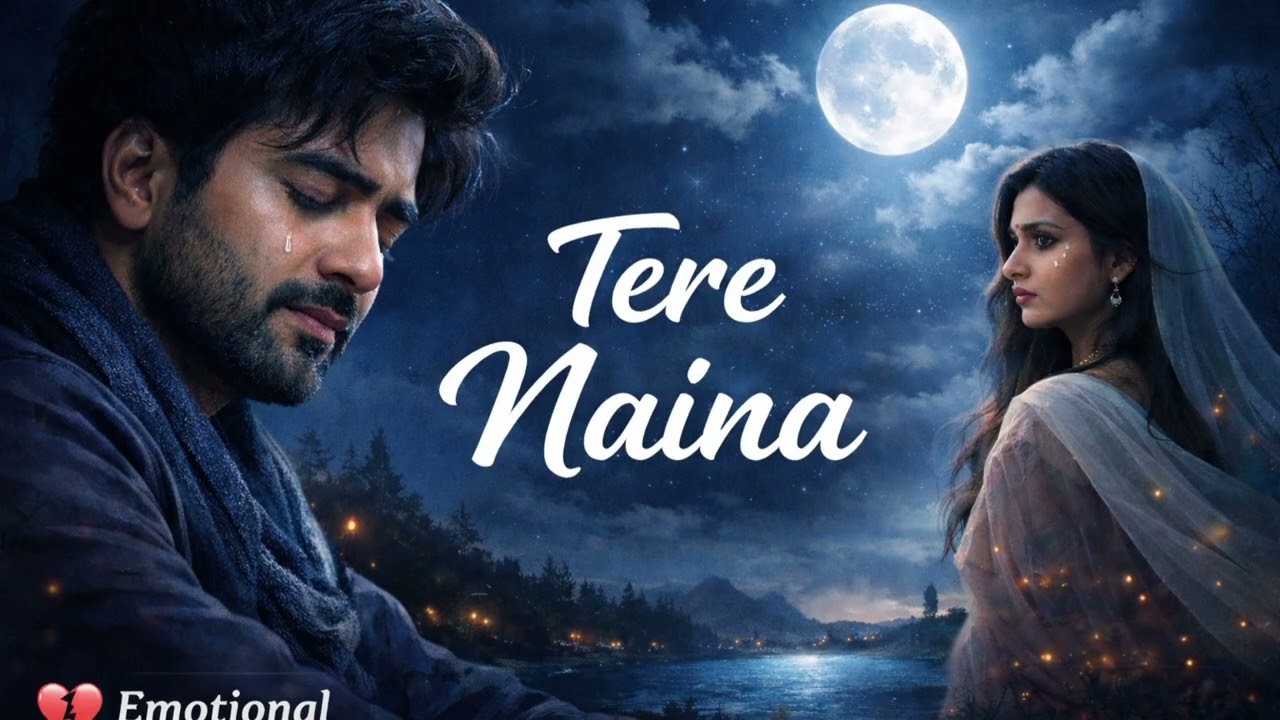 Tere Naina | Sad Song 💔| Heart touching song|  Hindi Song🎤🎙️ 