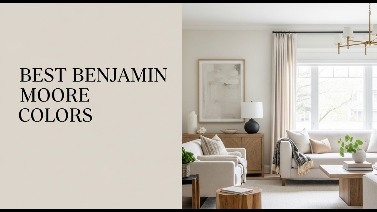Best Benjamin Moore Living Room Wall Colors