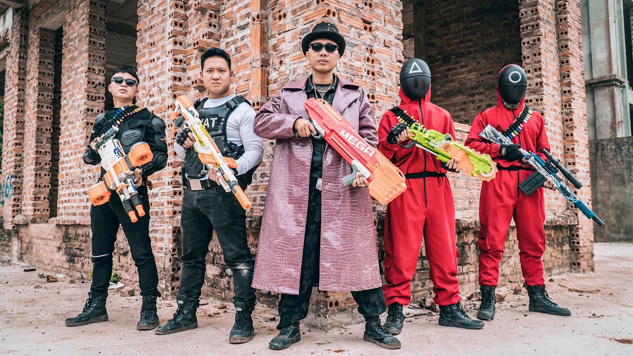 Игра LTT ​​Nerf War: Легендарное оружие Nerf SEAL X сражается с командой Mr. Zero. Смогут ли они ...