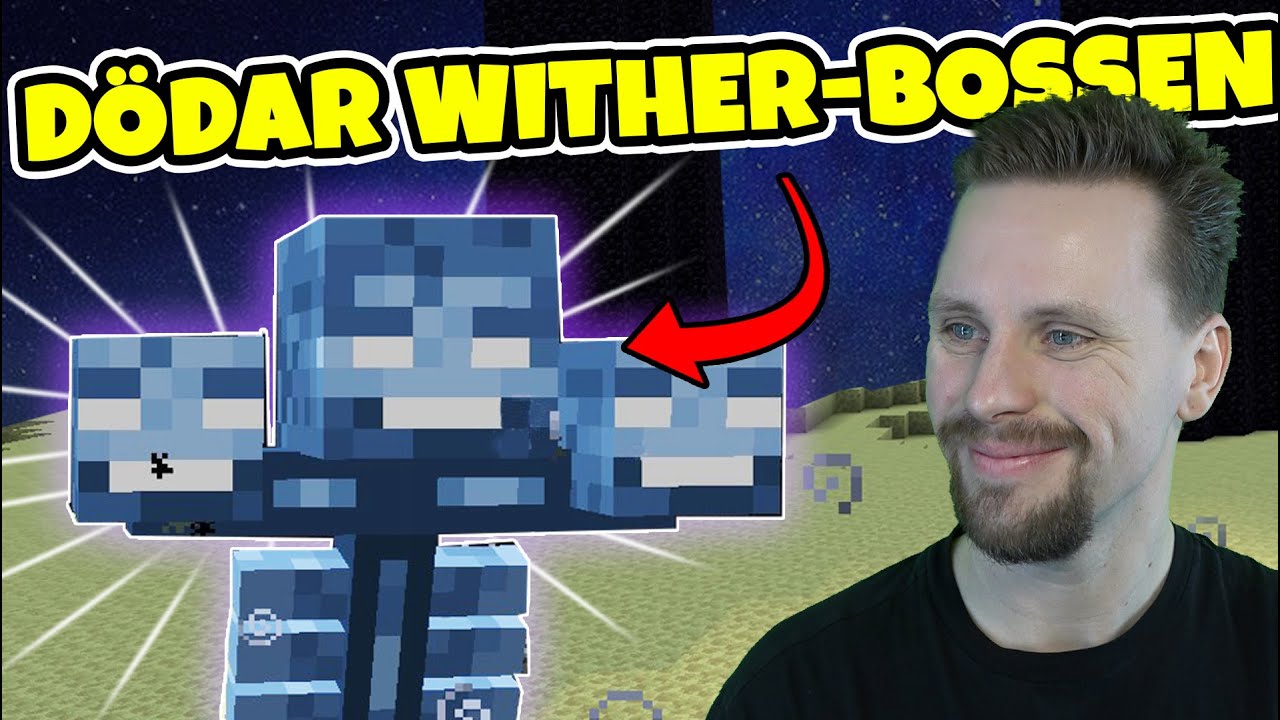 LÄTT SÄTT ATT DÖDA WITHER-BOSSEN I MINECRAFT - Lets play - S6E17