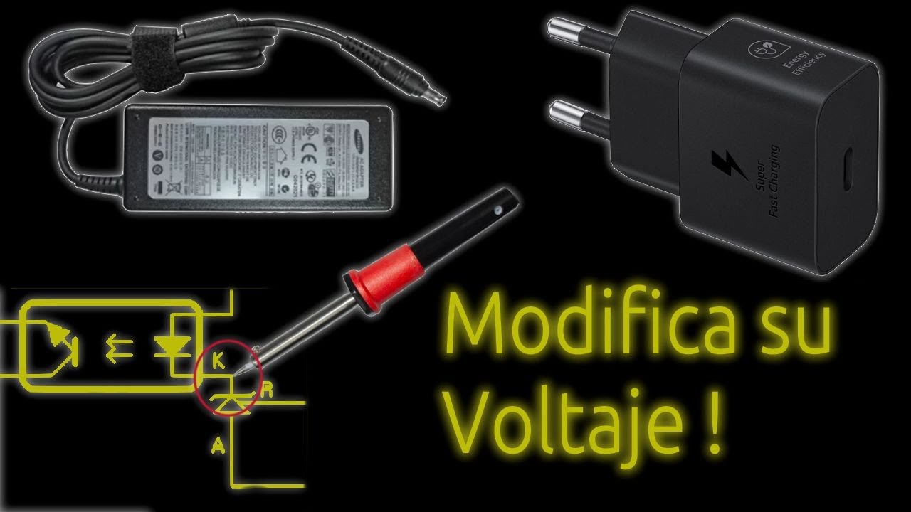 ¡MODIFICA CUALQUIER CARGADOR y AJUSTA su VOLTAJE! ⚡