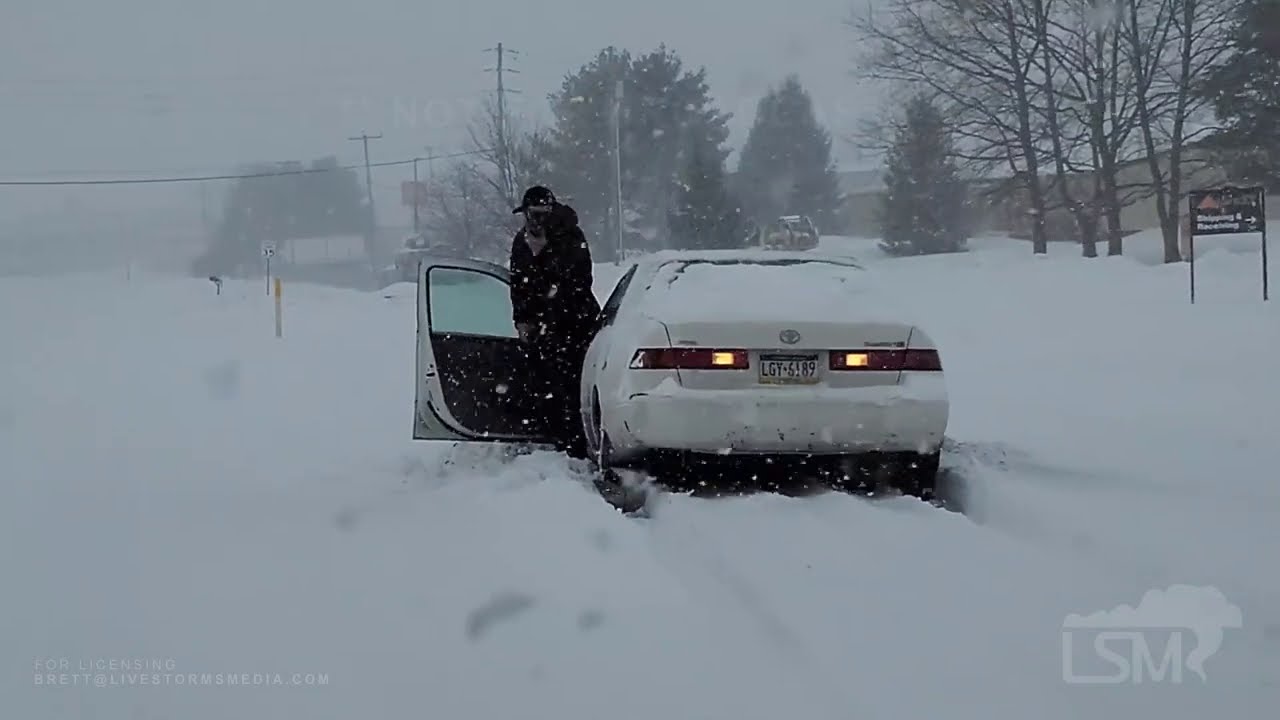 02-01-2021 Berks County, PA - Motorists Stuck, Stranded As Major Winter Storm Slams Eastern PA