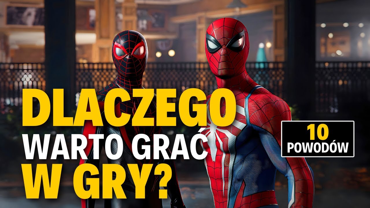 10 powodów dlaczego gry komputerowe są dla nas DOBRE