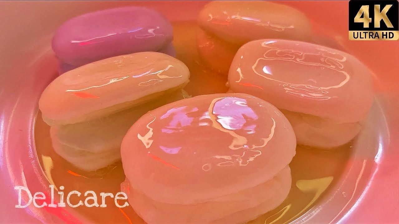 ASMR 🥭 DELICARE 🍌 Soaked Soap || АСМР Размокшее Мыло #asmr