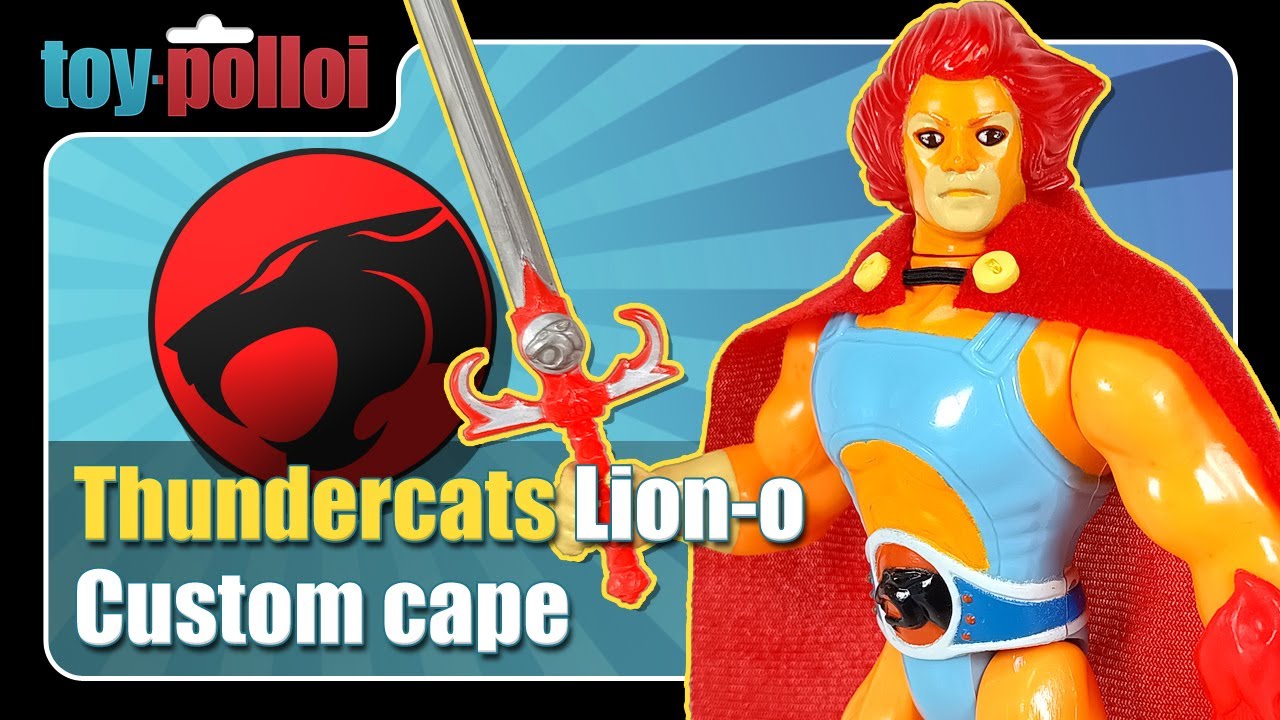 Винтажный плащ Lion-o от Thundercats — Toy Polloi