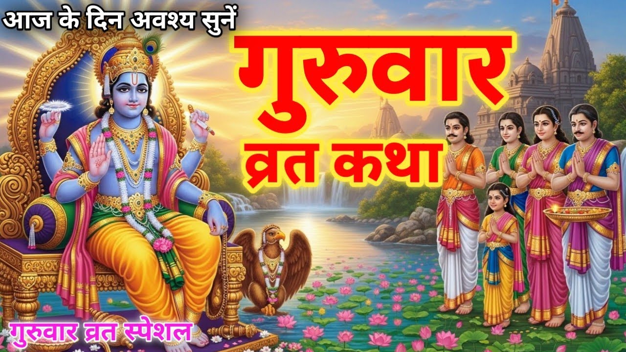 गुरुवार व्रत कथा | guruwar vrat katha | vishnu vrat Katha | #guruwarvrat