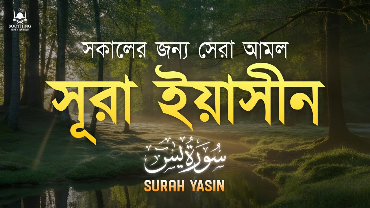 সকালের জন্য সূরা ইয়াসীন (سورة يس) | Surah Yaseen Tilawat | শান্তি ও বরকতের কুরআন তেলাওয়াত