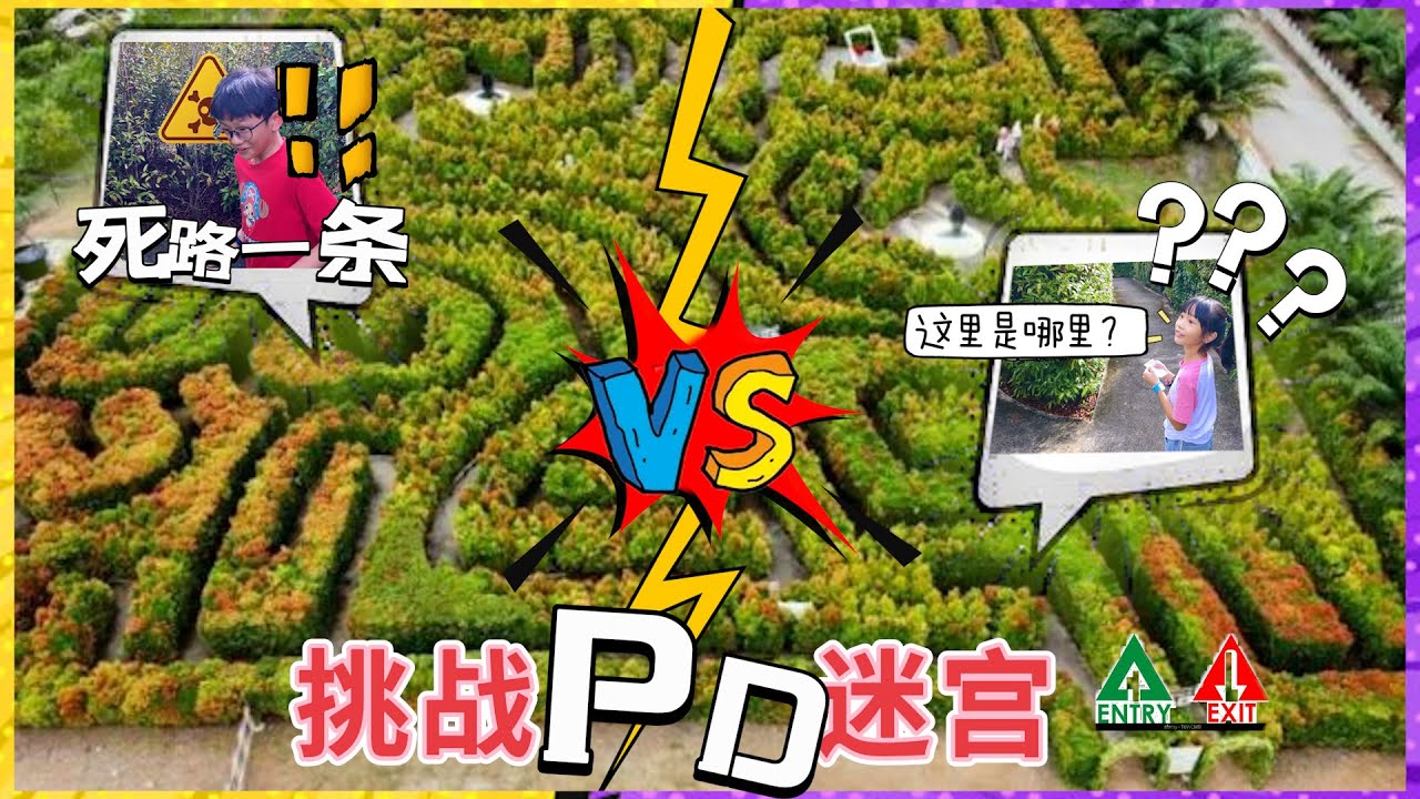怎么办😱！我在那里😰？千千寻寻在大型迷宫😵‍💫😵‍💫里找特定物品！