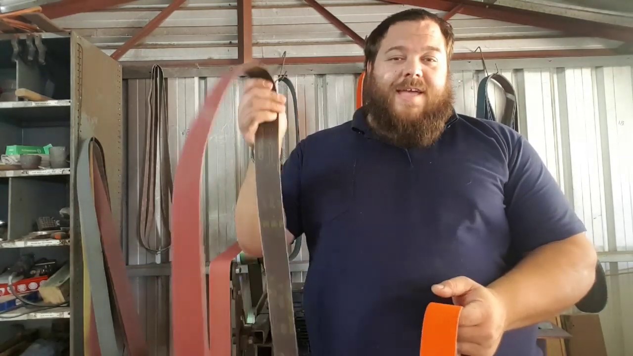 Grinding belts! Types, grits, and maintenance!