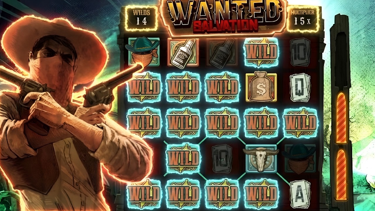 MASSIVE WIN ON NEW WANTED SALVATION SLOT!!