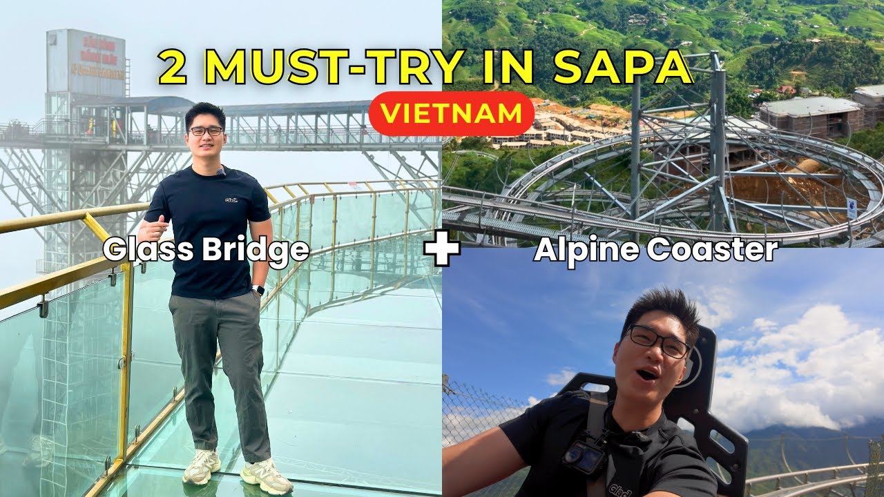 2 Must-Try Activities in Sapa Vietnam 🇻🇳 | Glass Bridge + Alpine Coaster Adventure