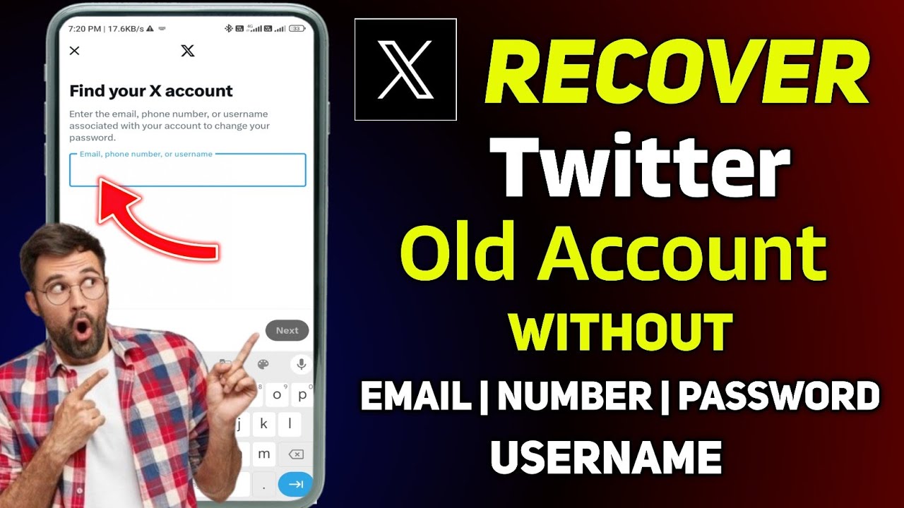 Twitter Me Purani I'd Kaise Login Kare | Khoya Hua Twitter Account Ko Fir Se Wapas Kaise Laen