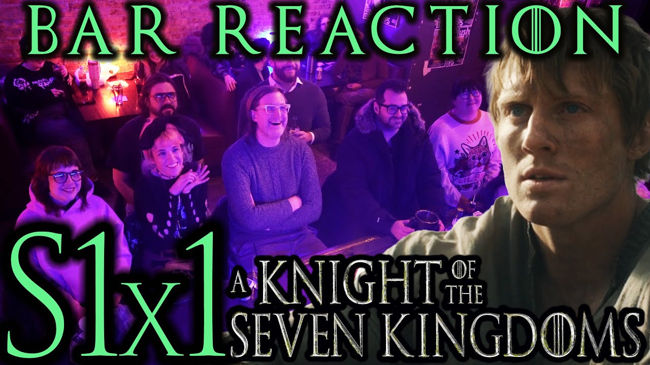 The Bar is SWOONing! 🔥 A Knight of the Seven Kingdoms S1x1 Bar Reaction!