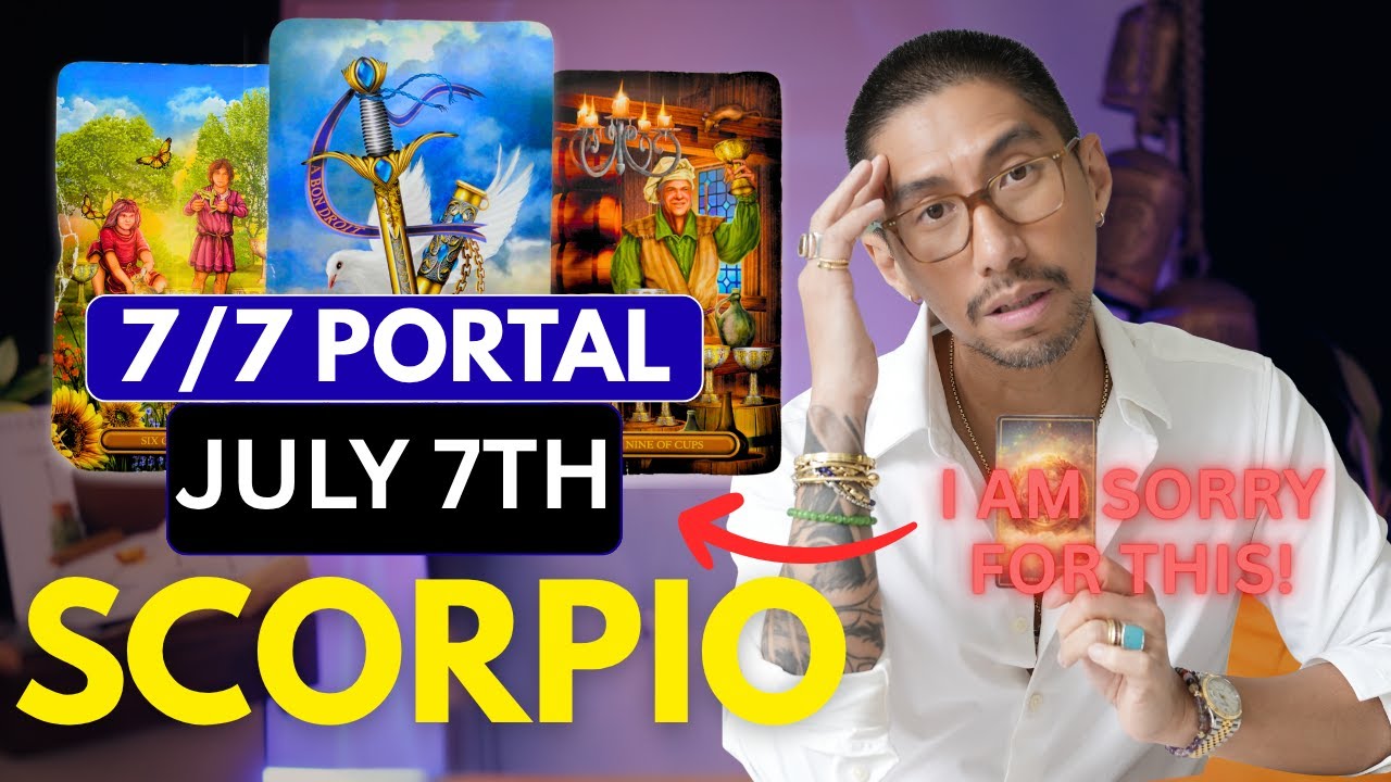 SCORPIO 🫣 I HATE TO BE THE ONE TO TELL YOU THIS! JULY TAROT READING