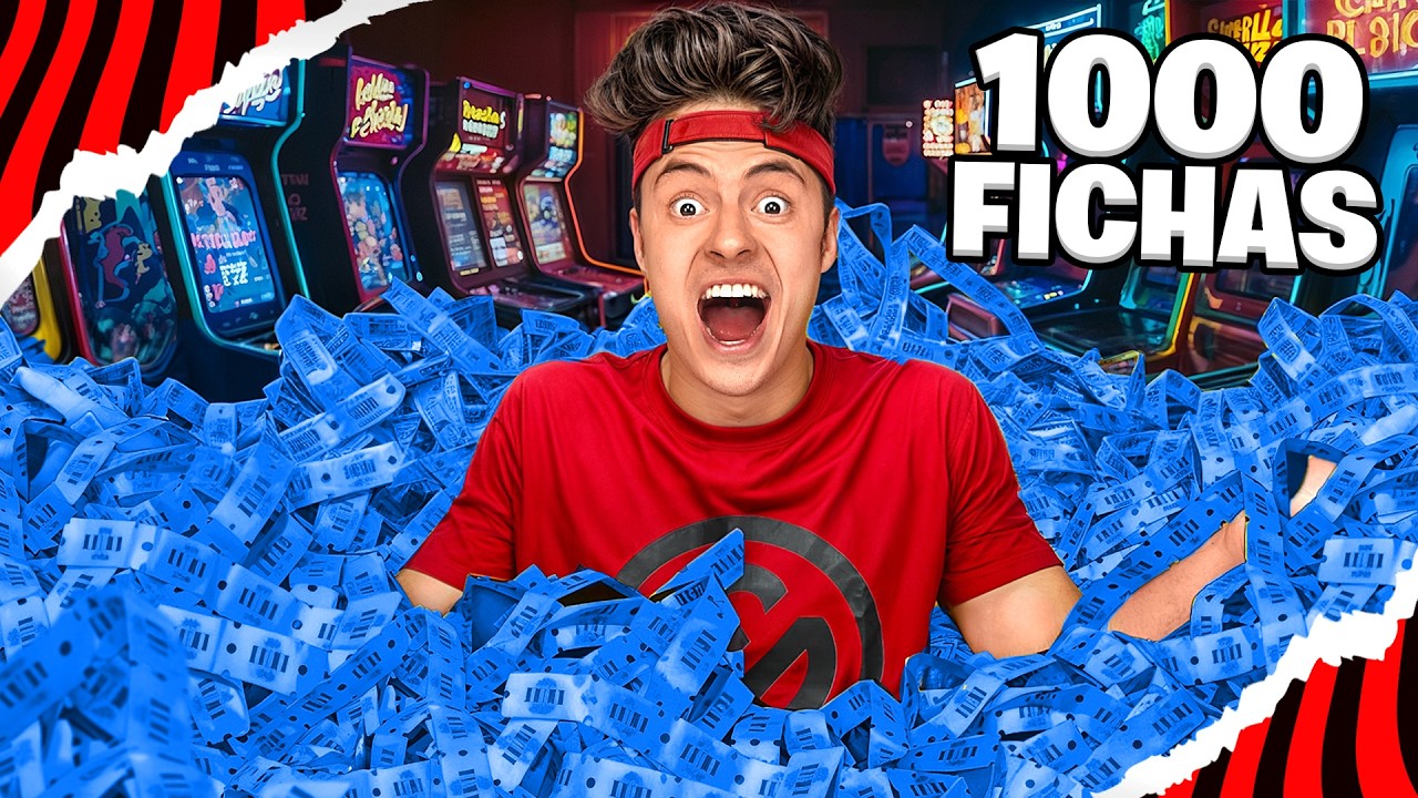 GANHAMOS TODAS AS FICHAS DO FLIPERAMA!