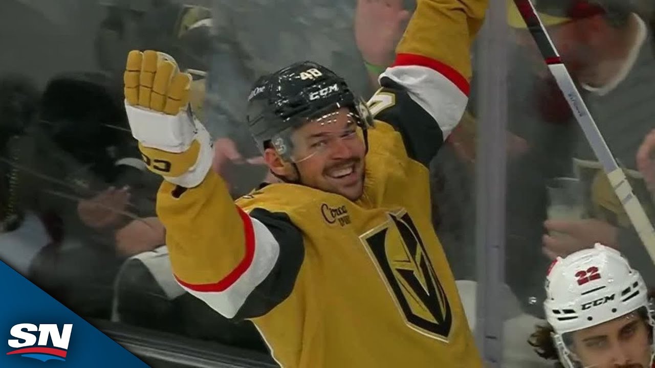 Tomas Hertl Buries Rebound To Score First Golden Knights Goal