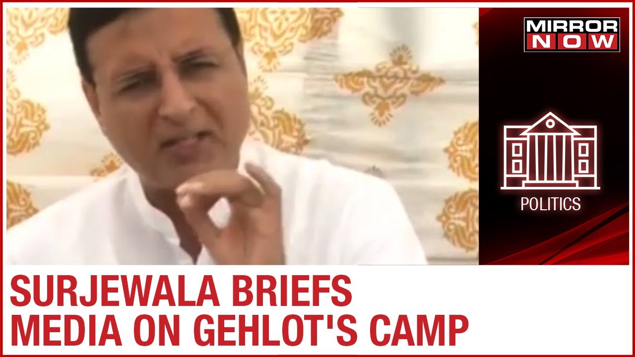'Conspirators are waging a war against the democracy & public of Rajasthan', says Randeep Surjewala