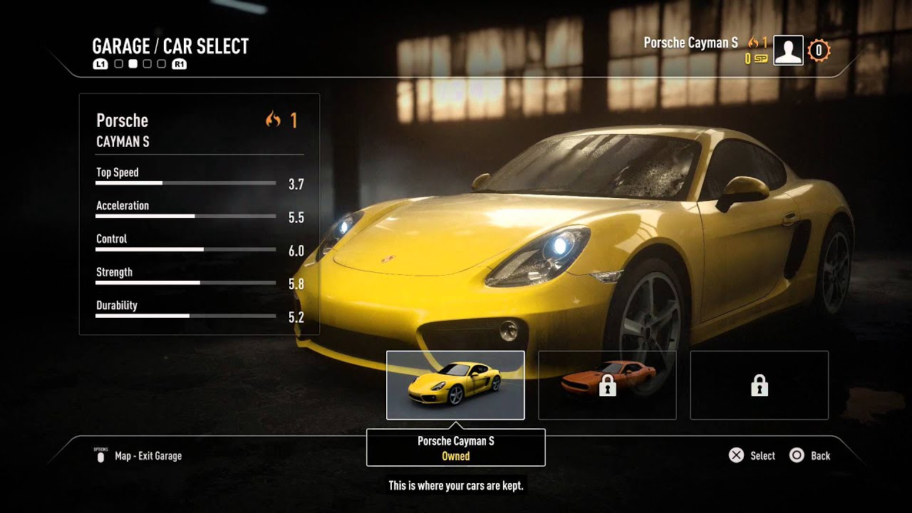 Need for Speed: Rivals - Racer Training: Pursuit Tech, Hideout, Performance Upgrades, Garage