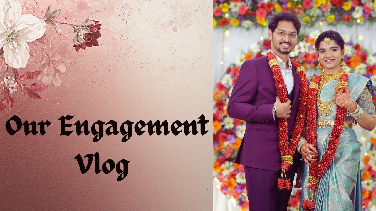 Our Engagement Vlog💕||Sindhura🥰Vinay |Celebrating our big day 💍|