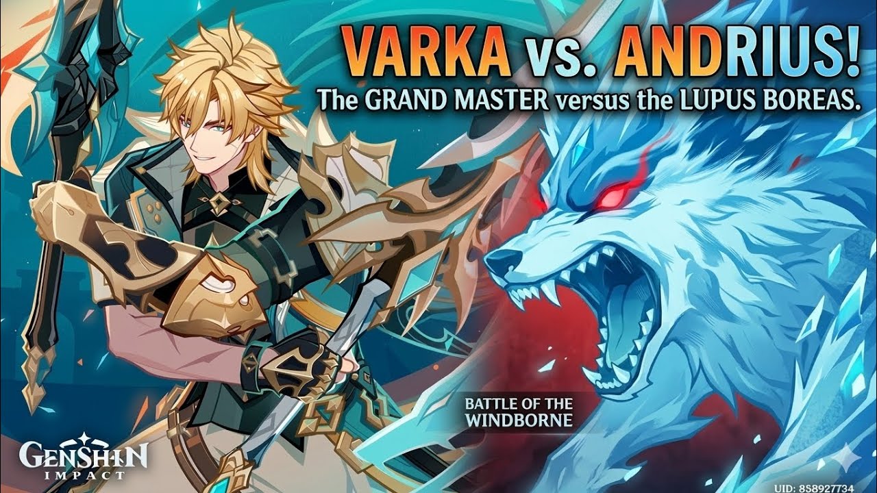 VARKA VS ANDRIUS | LUPUS BOREAS | FULL SOLO FIGHT | HOW TO OBTAIN VARKA WEAPON SKIN |