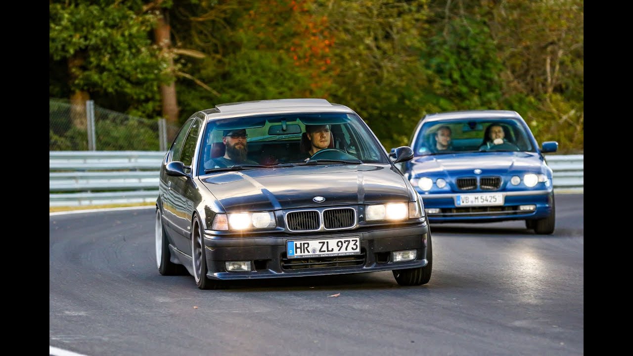freddi vs weezor Nordschleife e46 325ti vs e36 323ti