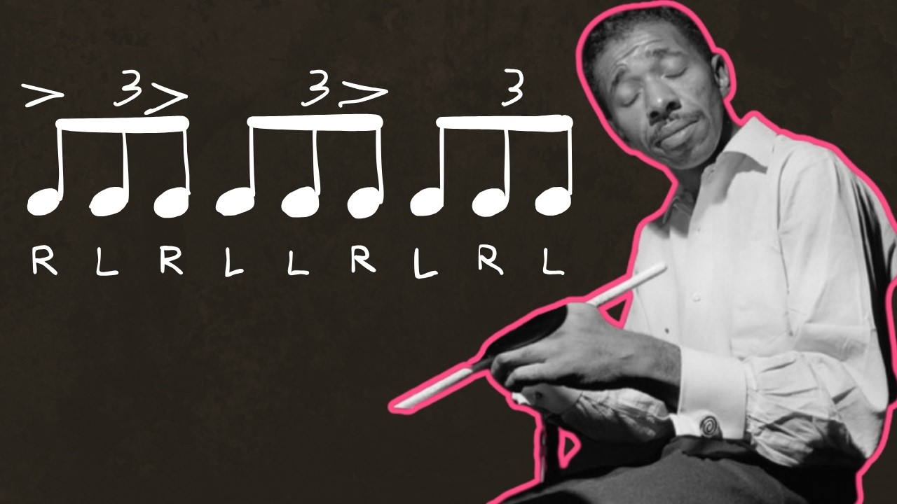 3 Philly Joe Jones Triplet Stickings Every Jazz Drummer Should Master