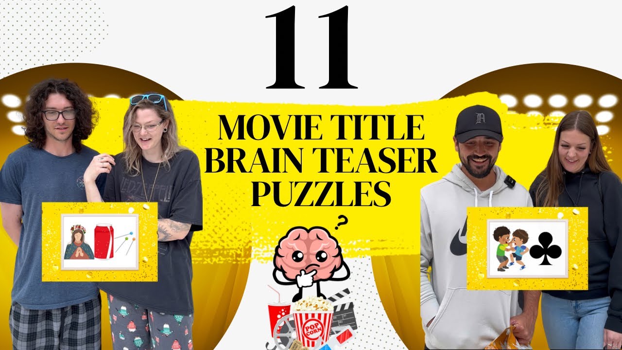 Только гений может разгадать все 11 головоломок из названий фильмов 🧠🎥