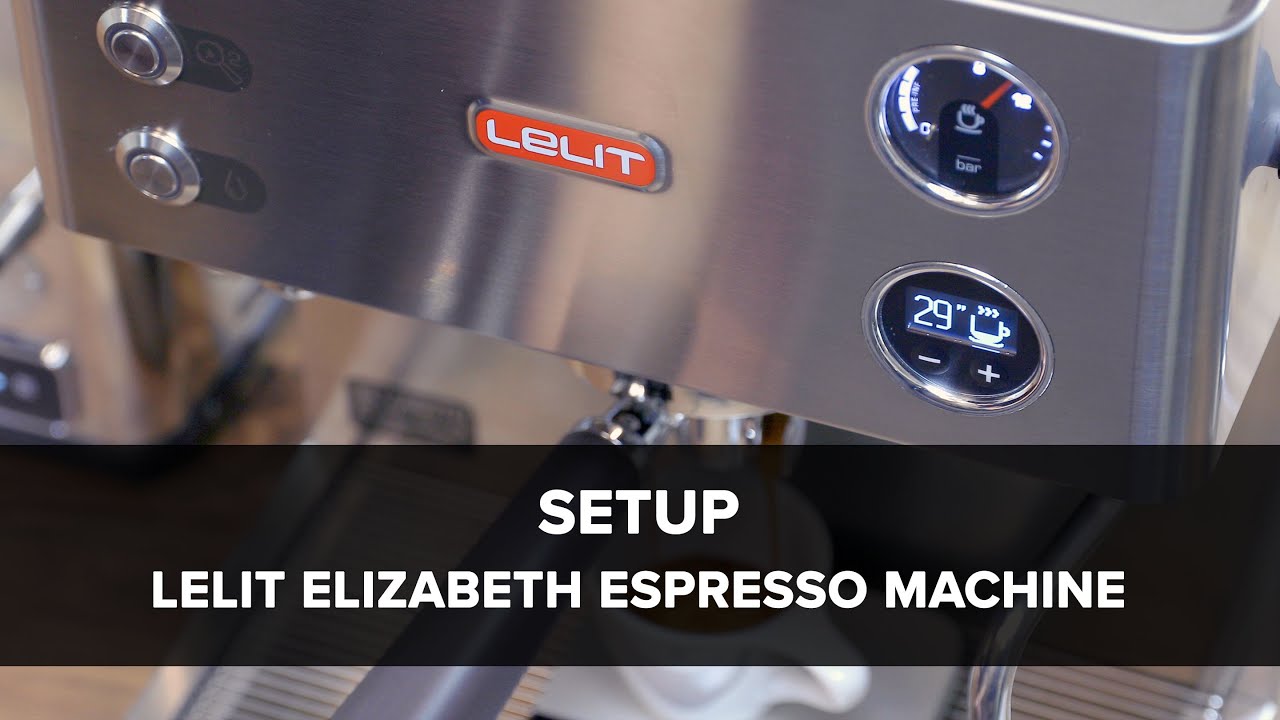 Настройка кофемашины Lelit Elizabeth Espresso