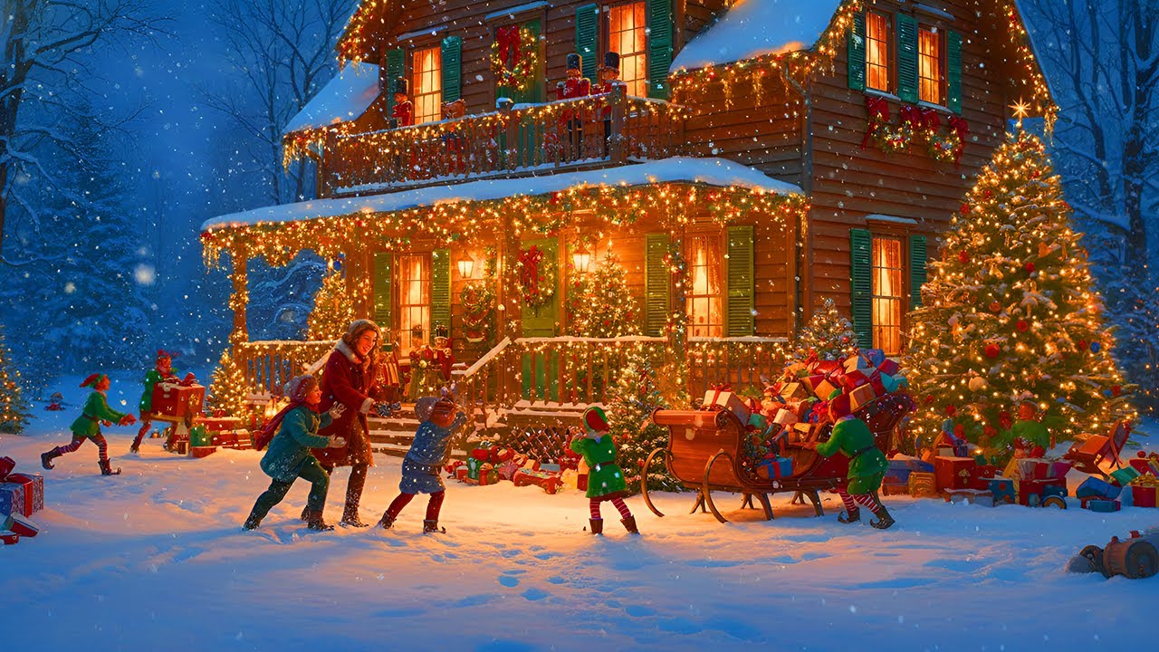 Christmas Music Jazz Café Vibes ☕ | Relaxing Winter Instrumentals