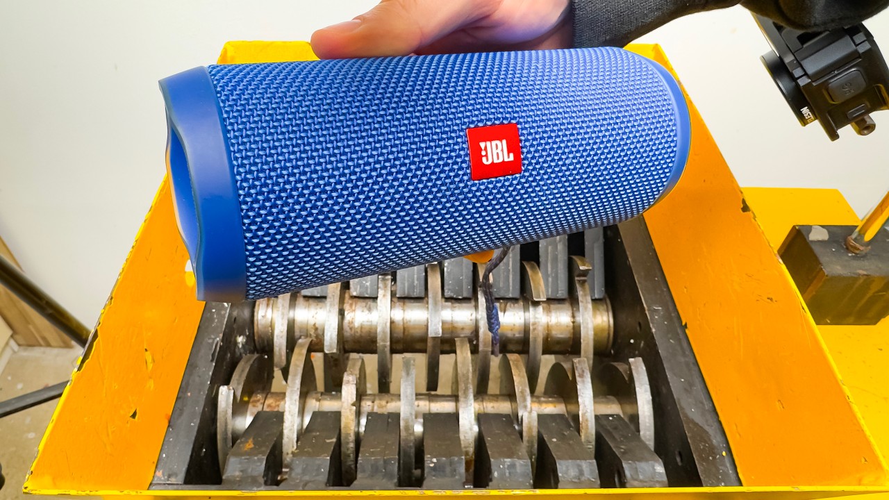 Shredding a JBL Speaker &mdash; INSANE Results!