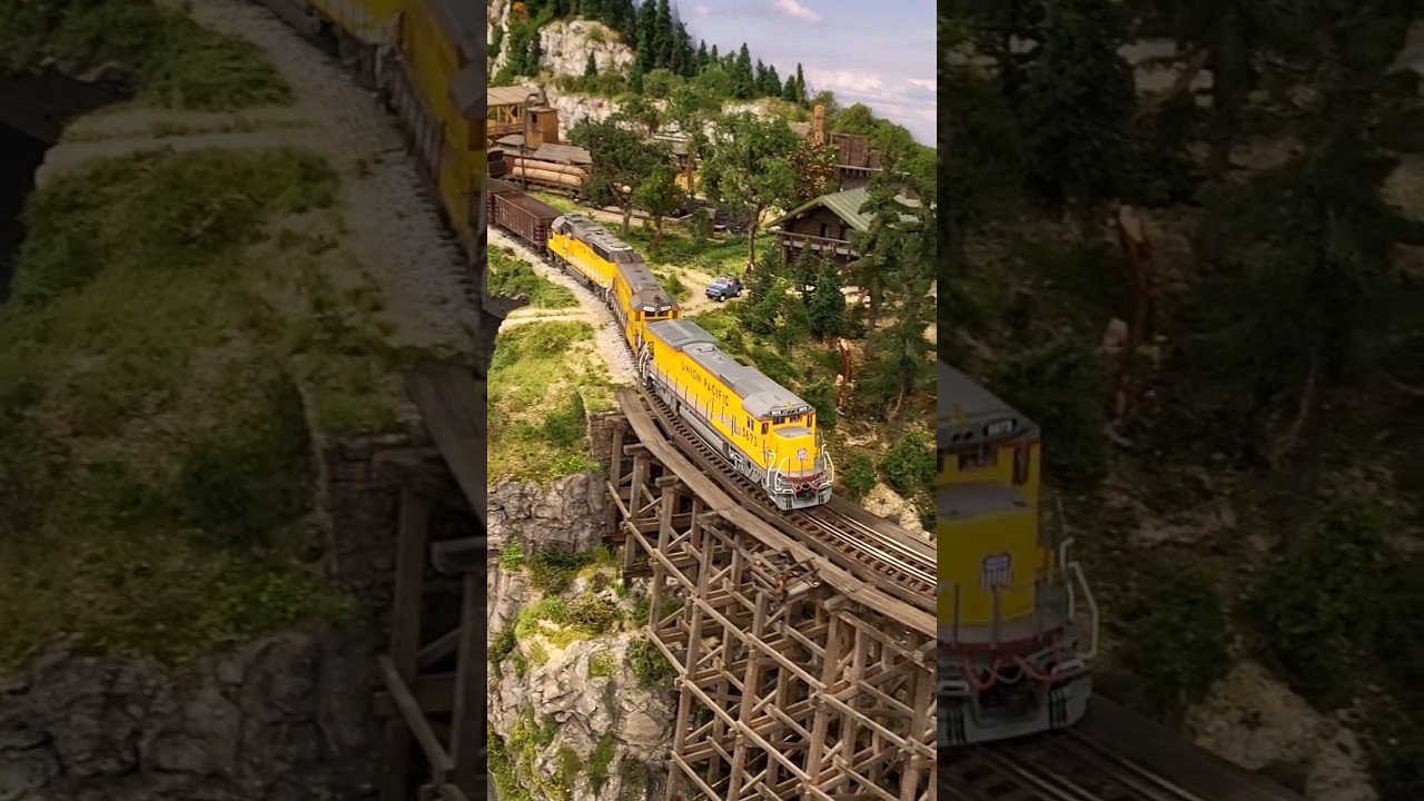 Union Pacific train at the Green River Junction 