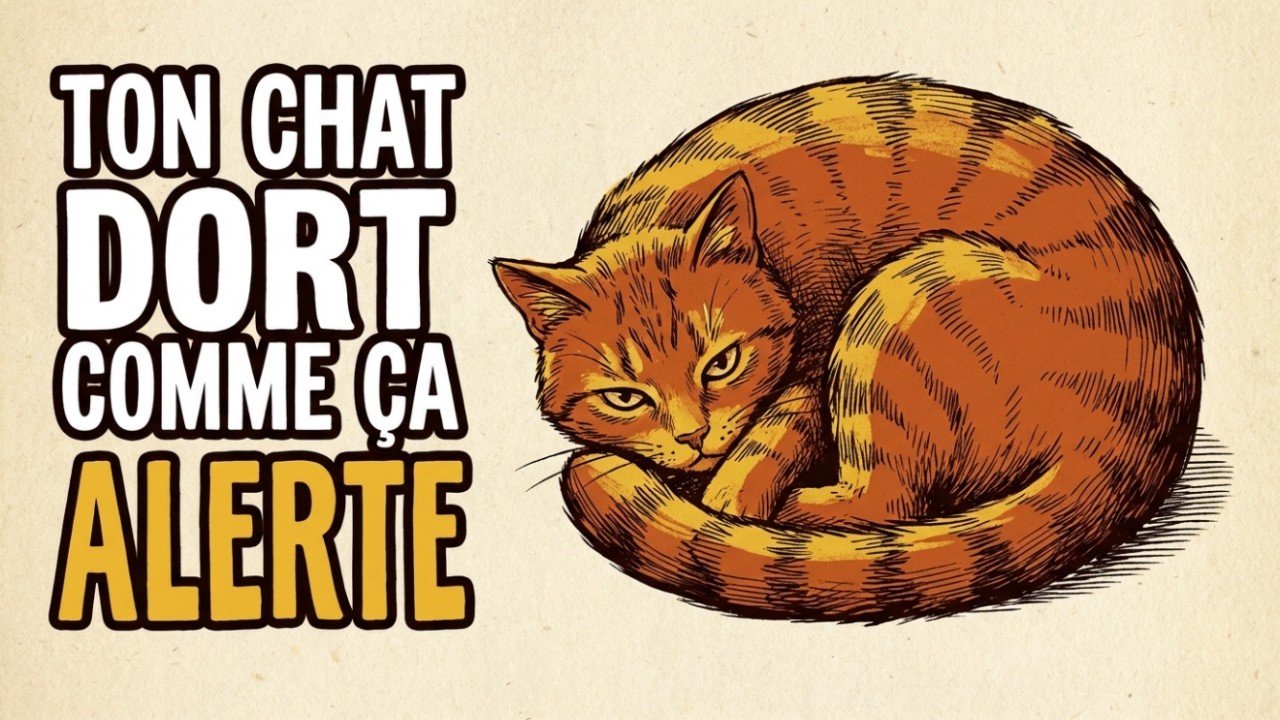 Si votre chat dort comme ça, cela peut être un signal d’alerte (la plupart ne le remarquent pas)