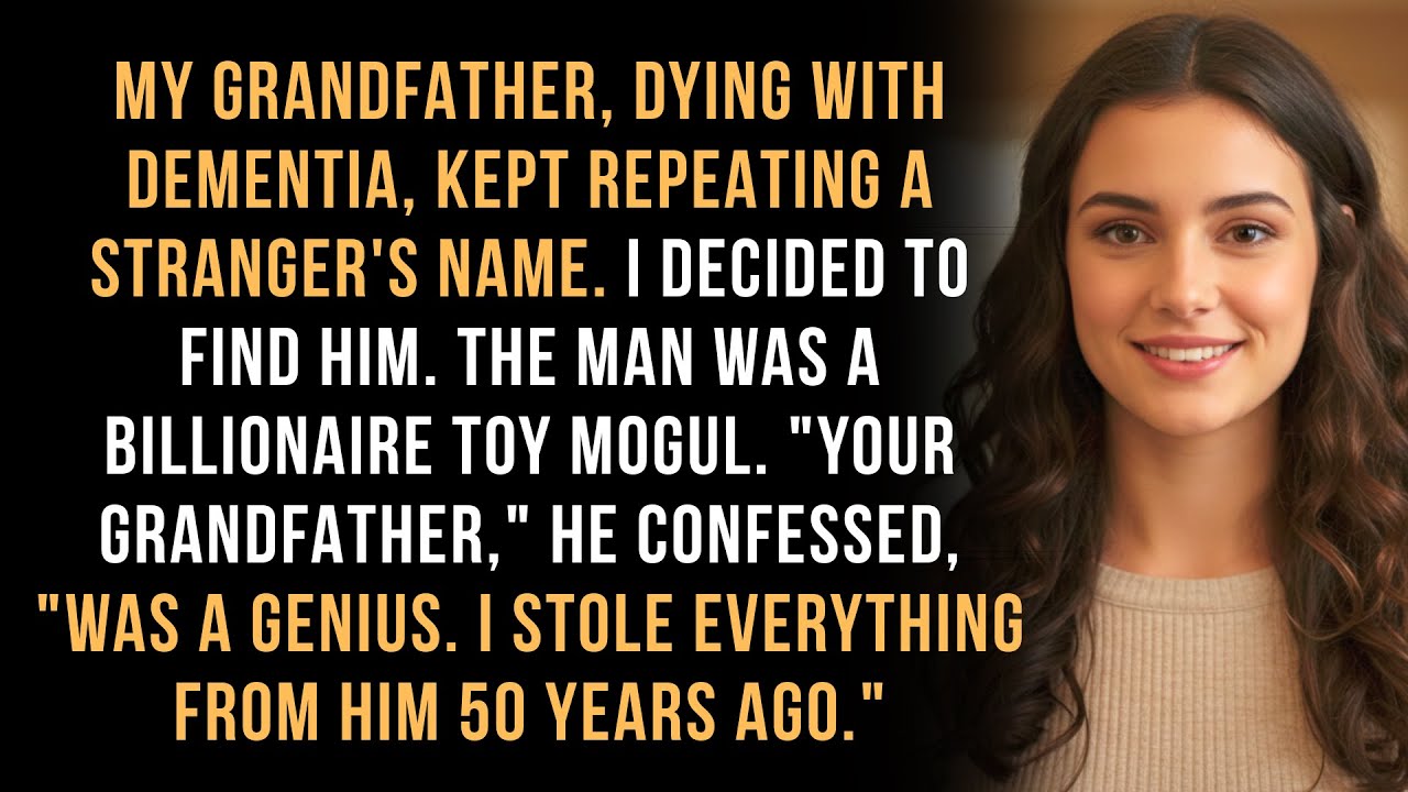 My Grandfather With Dementia Kept Repeating a Name. It Led Me to The Man Who Stole His Life