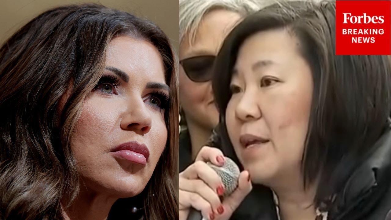 'Masked Men Are Kidnapping People Off The Streets': Meng Tears ICE, Calls For Kristi Noem To Resign