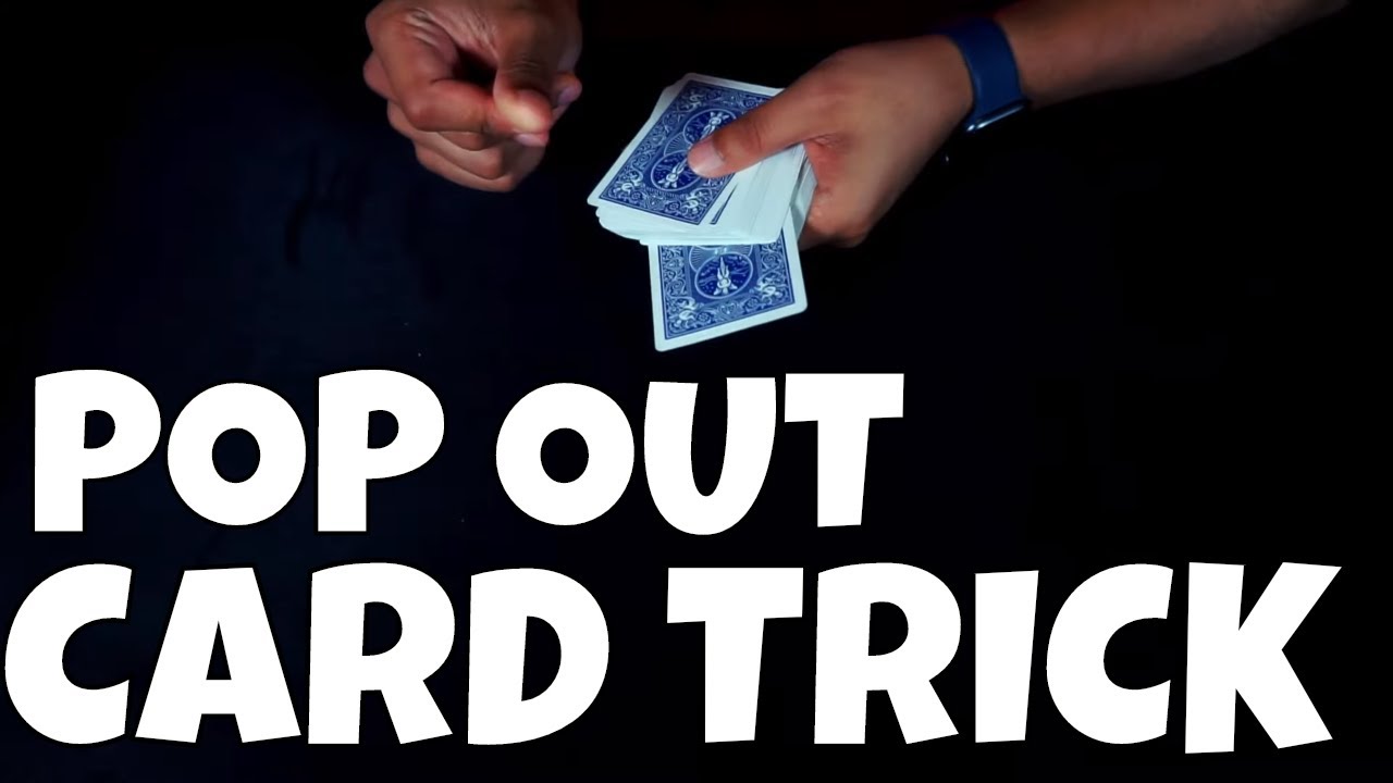 POP OUT Cards from the Deck with THIS TRICK!