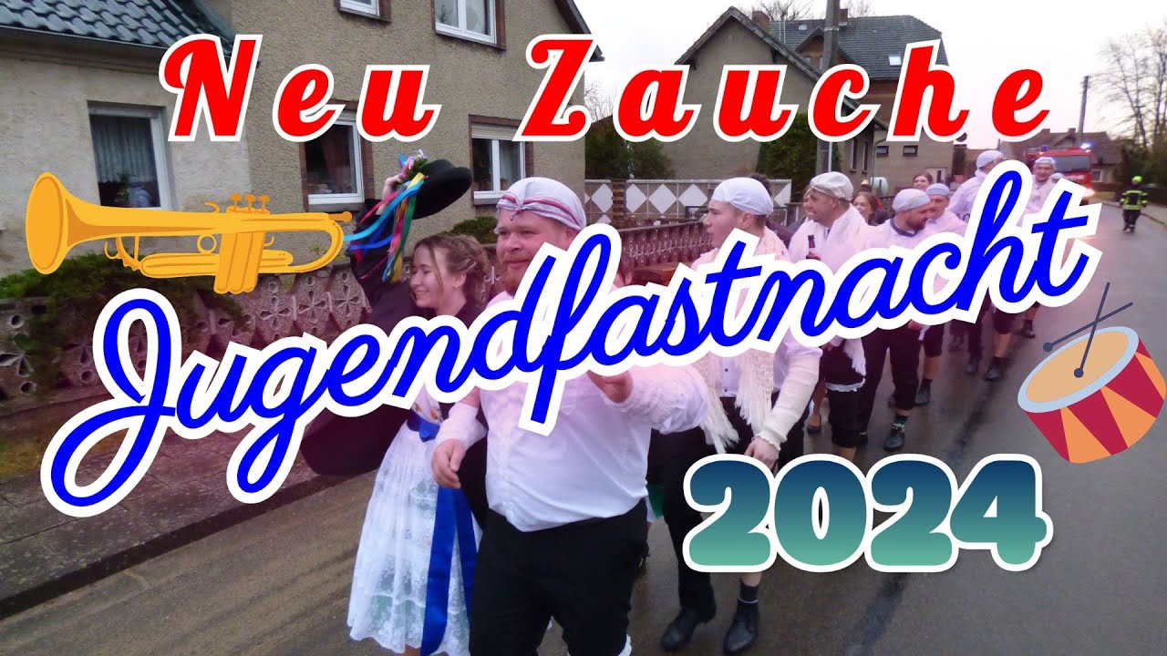 Fastnacht Neu Zauche 2024 / Jugendfastnacht 🥁🎷 #brauch #tradition