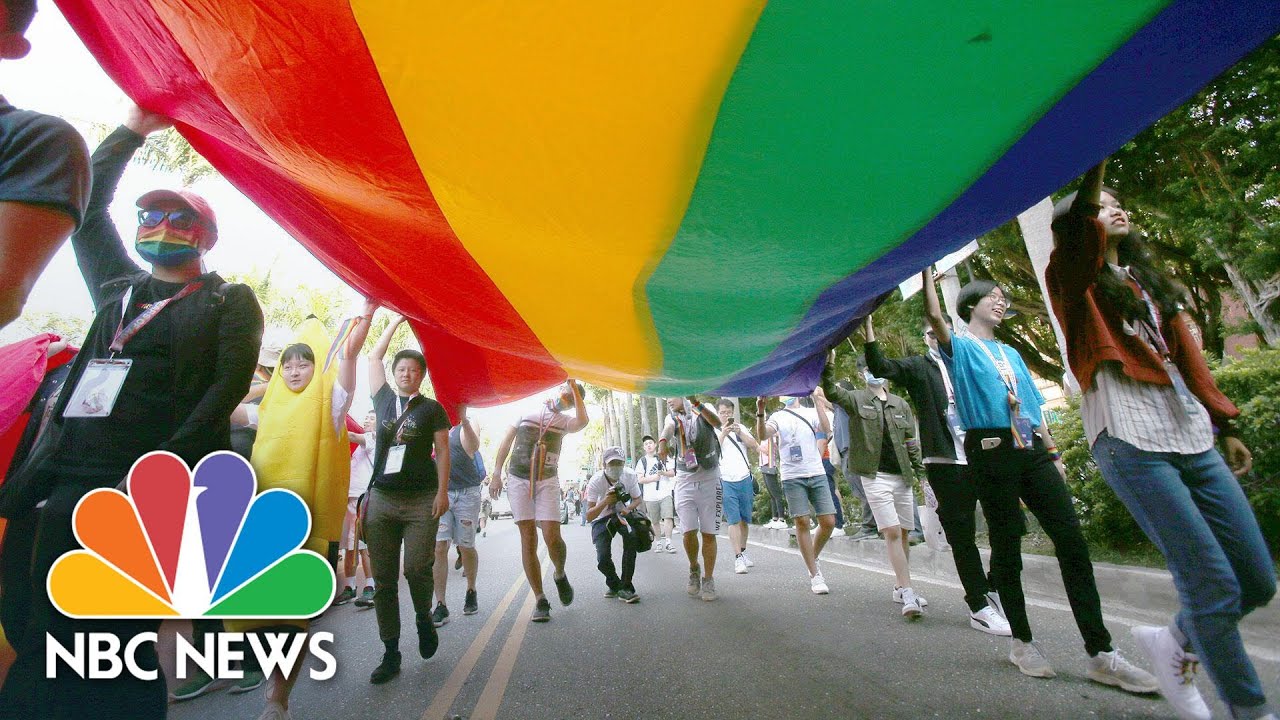 Thousands Turn Out For Taiwan Pride Parade | NBC News