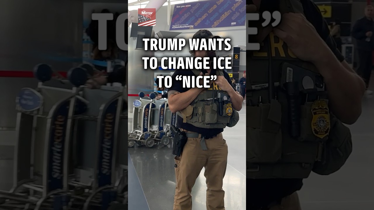 Trump Endorses Changing ICE to &ldquo;NICE&rdquo;