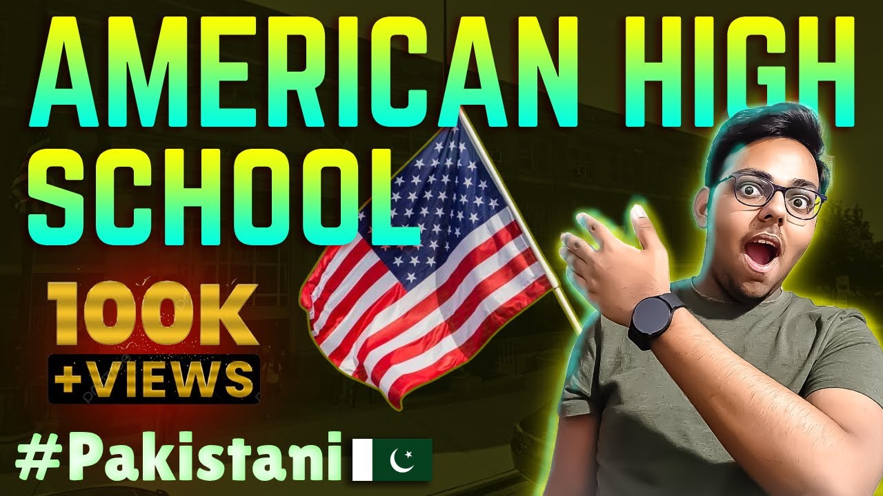 A day of Pakistani boy in American High School | امریکہ کا اسکول | 