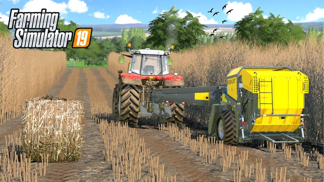BALING BIOMASS - Charwell FS19 - Episode 13