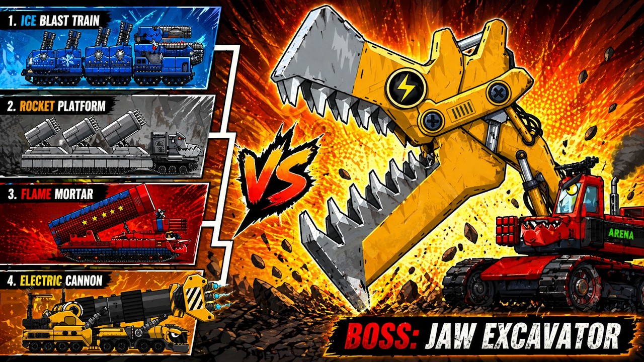 The Terrifying Power of a Giant Vehicle - EXCAVATOR VS RED FIRE TRUCK