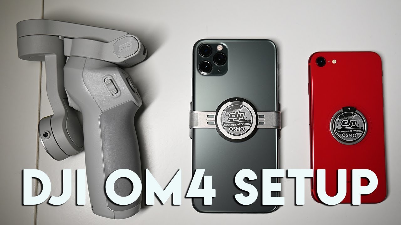 DJI OM4 - First Look, Setup and Activation (iPhone 11 Pro Max and iPhone SE)